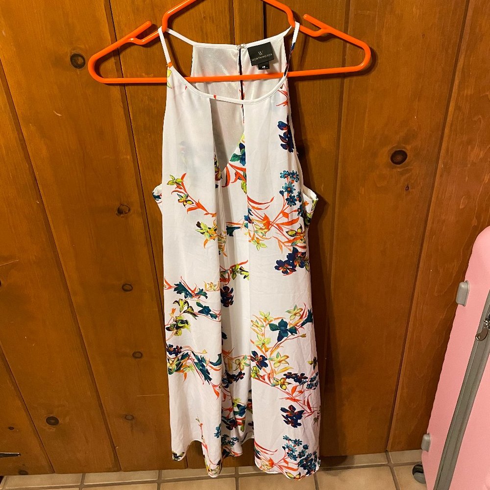 Worthington Semi-Formal Floral Dress WITH POCKETS!!!!